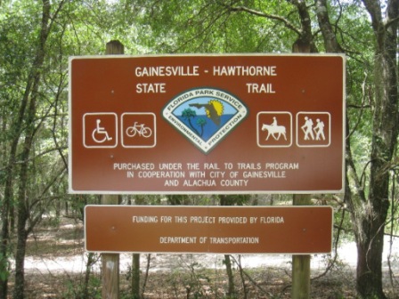 Gainesville - Hawthorne State Trail